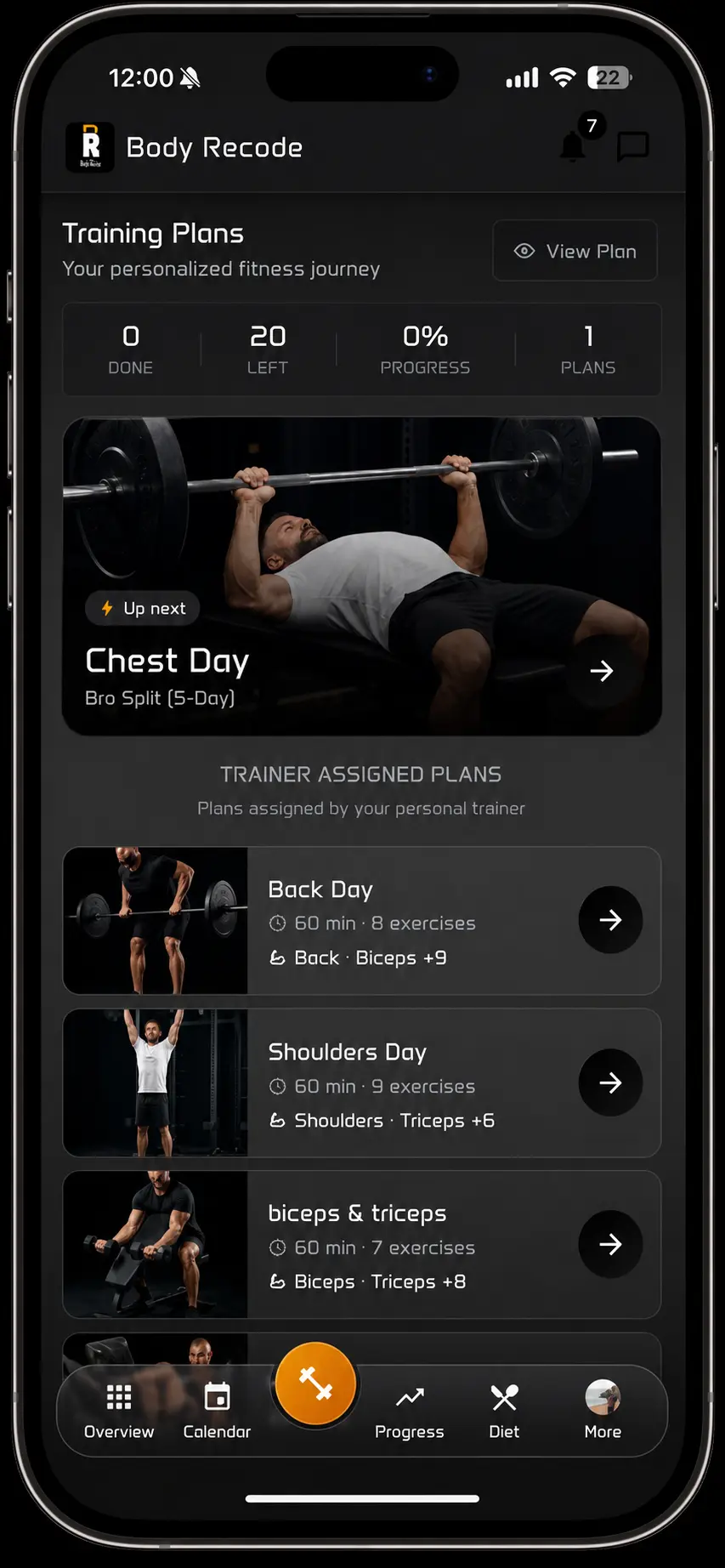 PERSONALISED TRAINING